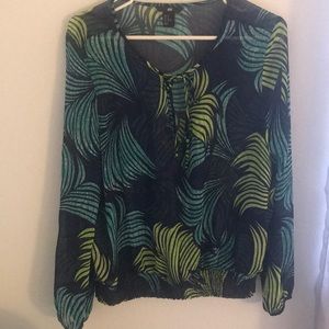 H&M - sheer blouse